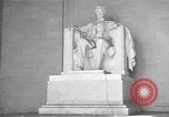 Image of Abraham Lincoln Memorial Washington DC USA, 1949, second 28 stock footage video 65675044860