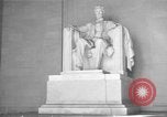 Image of Abraham Lincoln Memorial Washington DC USA, 1949, second 29 stock footage video 65675044860