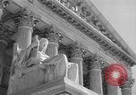 Image of US Supreme Court Building Washington DC USA, 1951, second 11 stock footage video 65675044861
