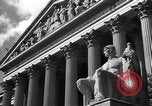 Image of US Supreme Court Building Washington DC USA, 1951, second 28 stock footage video 65675044861