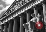 Image of US Supreme Court Building Washington DC USA, 1951, second 29 stock footage video 65675044861