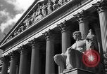 Image of US Supreme Court Building Washington DC USA, 1951, second 31 stock footage video 65675044861