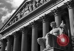 Image of US Supreme Court Building Washington DC USA, 1951, second 34 stock footage video 65675044861