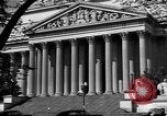 Image of US Supreme Court Building Washington DC USA, 1951, second 47 stock footage video 65675044861