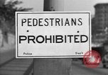 Image of Traffic signs Washington DC USA, 1949, second 3 stock footage video 65675044864