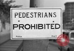 Image of Traffic signs Washington DC USA, 1949, second 6 stock footage video 65675044864