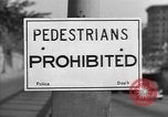 Image of Traffic signs Washington DC USA, 1949, second 7 stock footage video 65675044864