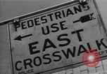 Image of Traffic signs Washington DC USA, 1949, second 10 stock footage video 65675044864