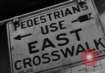 Image of Traffic signs Washington DC USA, 1949, second 11 stock footage video 65675044864