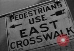 Image of Traffic signs Washington DC USA, 1949, second 12 stock footage video 65675044864
