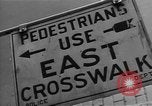 Image of Traffic signs Washington DC USA, 1949, second 15 stock footage video 65675044864