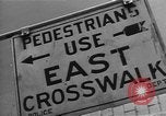 Image of Traffic signs Washington DC USA, 1949, second 16 stock footage video 65675044864