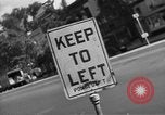 Image of Traffic signs Washington DC USA, 1949, second 25 stock footage video 65675044864
