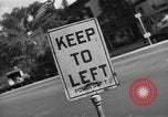 Image of Traffic signs Washington DC USA, 1949, second 31 stock footage video 65675044864