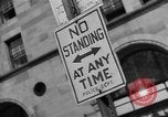 Image of Traffic signs Washington DC USA, 1949, second 46 stock footage video 65675044864