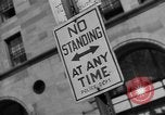 Image of Traffic signs Washington DC USA, 1949, second 47 stock footage video 65675044864