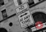 Image of Traffic signs Washington DC USA, 1949, second 55 stock footage video 65675044864