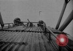Image of Keystone B-3 bomber drops bomb on target ship Pacific Ocean, 1925, second 9 stock footage video 65675044869