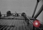 Image of Keystone B-3 bomber drops bomb on target ship Pacific Ocean, 1925, second 10 stock footage video 65675044869