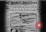 Standbild Wright Flyer LE MANS FRANKREICH, 1908, aus Sekunde 1 historischem Filmmaterial Videoclip 65675044880
