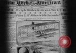 Standbild Wright Flyer LE MANS FRANKREICH, 1908, aus Sekunde 7 historischem Filmmaterial Videoclip 65675044880