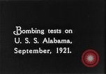 Image of bombing demonstration Chesapeake Bay Maryland USA, 1921, second 1 stock footage video 65675044883
