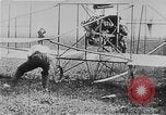 Image of Wright Flyer airplane Rheims France, 1909, second 7 stock footage video 65675044885