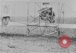Image of Wright Flyer airplane Rheims France, 1909, second 8 stock footage video 65675044885