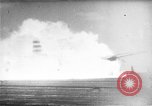Standbild zwei F6fs Der VF-12 in Flammen auf die USS Randolph (CV-15) Pazifik, 1945, aus Sekunde 5 historischem Filmmaterial Videoclip 65675044901