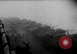 Image of American destroyer underway in heavy seas Pacific Ocean, 1944, second 8 stock footage video 65675044921