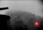 Image of American destroyer underway in heavy seas Pacific Ocean, 1944, second 16 stock footage video 65675044921