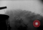 Image of American destroyer underway in heavy seas Pacific Ocean, 1944, second 17 stock footage video 65675044921