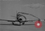 Image of North American F-86 Sabrejet airplane United States USA, 1950, second 1 stock footage video 65675044926