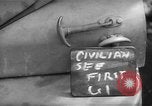 Standbild amerikanischer Soldat Koga Japan, 1945, aus Sekunde 3 historischem Filmmaterial Videoclip 65675044963