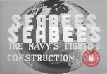 Standbild Seabees Davisville Rhode Island USA, 1944, aus Sekunde 22 historischem Filmmaterial Videoclip 65675044964
