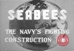Standbild Seabees Davisville Rhode Island USA, 1944, aus Sekunde 25 historischem Filmmaterial Videoclip 65675044964