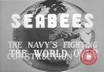 Standbild Seabees Davisville Rhode Island USA, 1944, aus Sekunde 28 historischem Filmmaterial Videoclip 65675044964