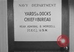 Standbild Seabees Davisville Rhode Island USA, 1944, aus Sekunde 60 historischem Filmmaterial Videoclip 65675044964