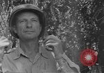 Image of General Alexander Patch Guadalcanal Solomon Islands, 1942, second 29 stock footage video 65675044979