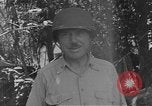 Image of General Alexander Patch Guadalcanal Solomon Islands, 1942, second 41 stock footage video 65675044979