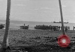 Image of American troop reinforcements and supplies  arriving on Guadalcanal Guadalcanal Solomon Islands, 1943, second 1 stock footage video 65675044980