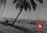 Image of American troop reinforcements and supplies  arriving on Guadalcanal Guadalcanal Solomon Islands, 1943, second 23 stock footage video 65675044980