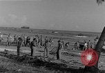 Image of American troop reinforcements and supplies  arriving on Guadalcanal Guadalcanal Solomon Islands, 1943, second 31 stock footage video 65675044980