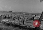 Image of American troop reinforcements and supplies  arriving on Guadalcanal Guadalcanal Solomon Islands, 1943, second 34 stock footage video 65675044980