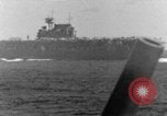 Image of U.S. Navy Task Force 8 attacking Japanese in Marshall Islands Pacific Ocean, 1942, second 1 stock footage video 65675044983