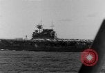 Image of U.S. Navy Task Force 8 attacking Japanese in Marshall Islands Pacific Ocean, 1942, second 6 stock footage video 65675044983