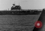Image of U.S. Navy Task Force 8 attacking Japanese in Marshall Islands Pacific Ocean, 1942, second 7 stock footage video 65675044983