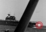 Image of U.S. Navy Task Force 8 attacking Japanese in Marshall Islands Pacific Ocean, 1942, second 13 stock footage video 65675044983