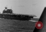 Image of U.S. Navy Task Force 8 attacking Japanese in Marshall Islands Pacific Ocean, 1942, second 16 stock footage video 65675044983