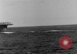 Image of U.S. Navy Task Force 8 attacking Japanese in Marshall Islands Pacific Ocean, 1942, second 19 stock footage video 65675044983